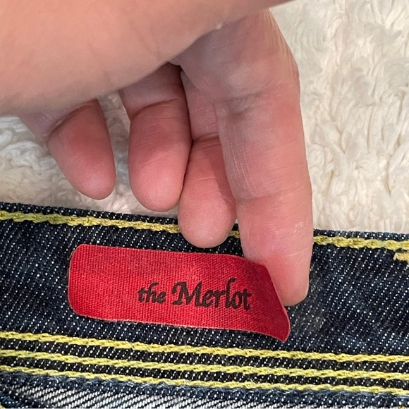 AG Adriano Goldschmied The Merlot Low Rise Bootcut Jeans Dark Wash - Picture 8 of 14